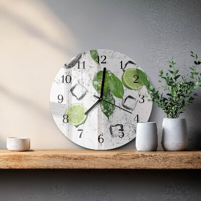 Wanduhr rund Limes