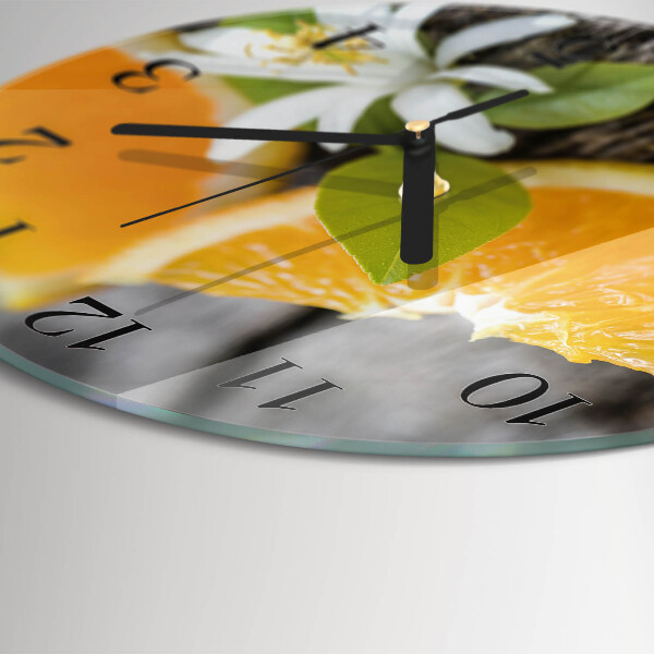 Wanduhr rund Zitronensäure