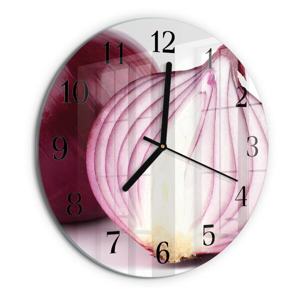 Wanduhr rund Zwiebel