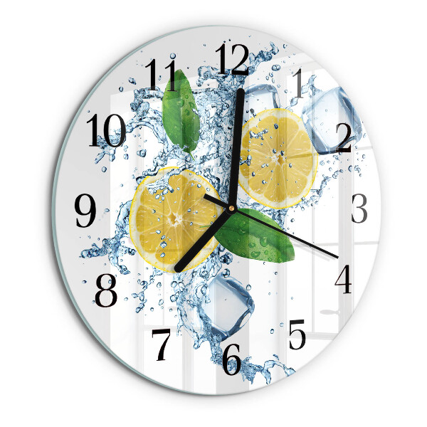 Wanduhr rund Zitronensäure