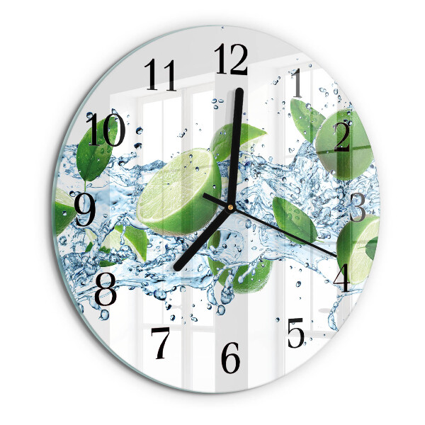 Wanduhr rund Limes