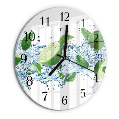 Wanduhr rund Limes