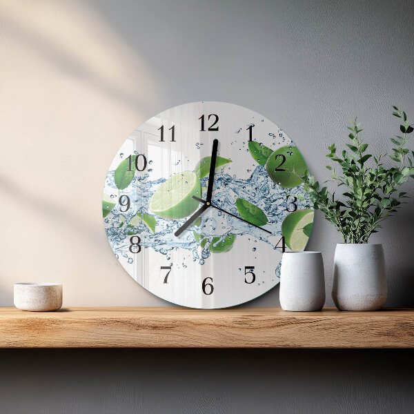 Wanduhr rund Limes