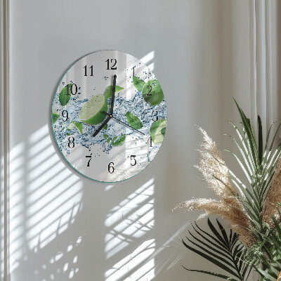 Wanduhr rund Limes