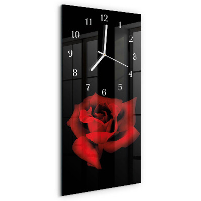 Vertikale Uhr Rose