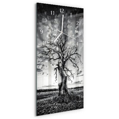 Vertikale Uhr Baum