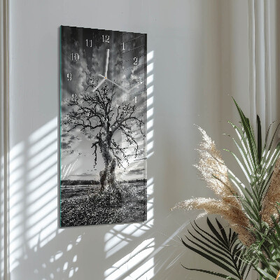 Vertikale Uhr Baum