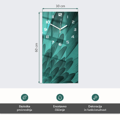 Vertikale Uhr Baum