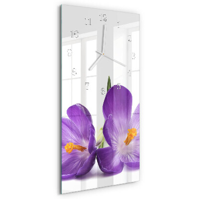 Vertikale Uhr Blume