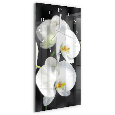 Vertikale Uhr Orchidee