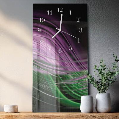 Vertikale Uhr Abstrakte Kunst