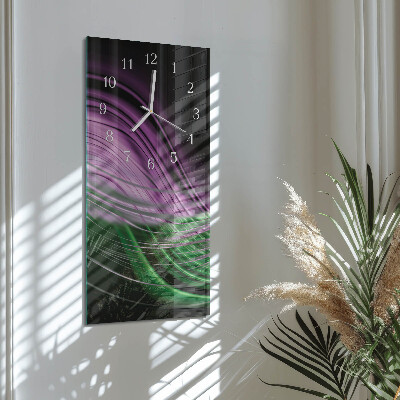 Vertikale Uhr Abstrakte Kunst