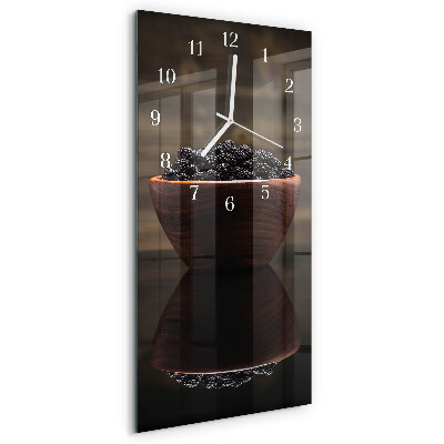 Vertikale Uhr Brombeeren