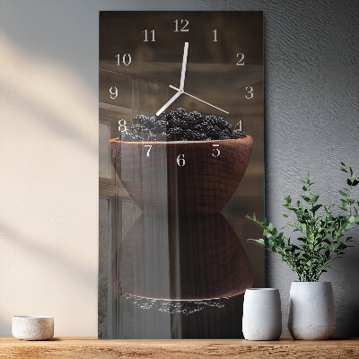 Vertikale Uhr Brombeeren