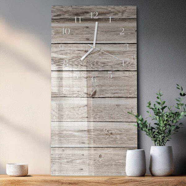 Vertikale Uhr Holzleisten
