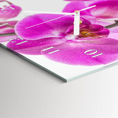 Vertikale Uhr Orchideen