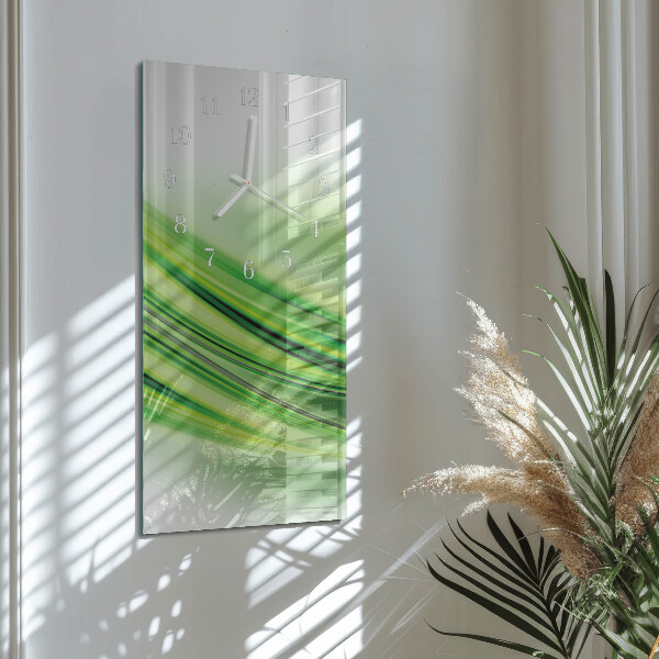 Vertikale Uhr Abstrakte Kunst