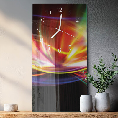Vertikale Uhr Abstrakte Kunst