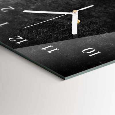 Vertikale Uhr Platte