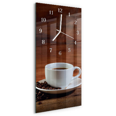 Vertikale Uhr Tasse