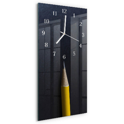 Vertikale Uhr Bleistift