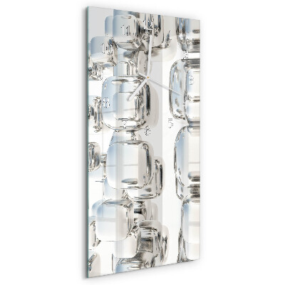 Vertikale Uhr 3D-Würfel