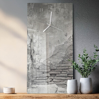Vertikale Uhr Wand