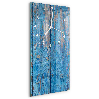 Vertikale Uhr Holz
