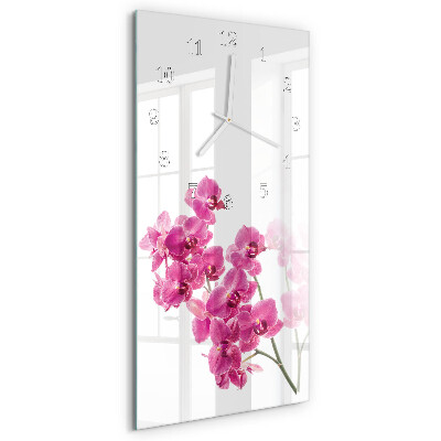 Vertikale Uhr Orchideen