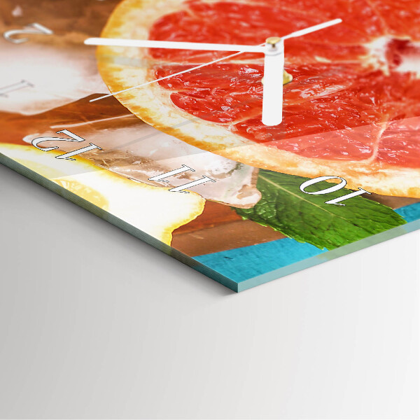 Vertikale Uhr Grapefruit