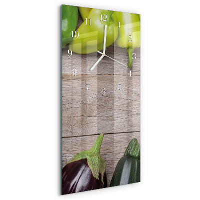 Vertikale Uhr Gemüsetisch