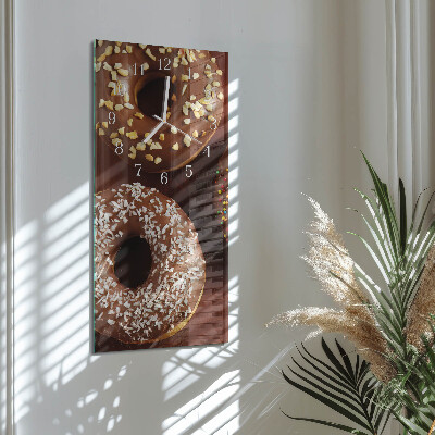 Vertikale Uhr Donuts