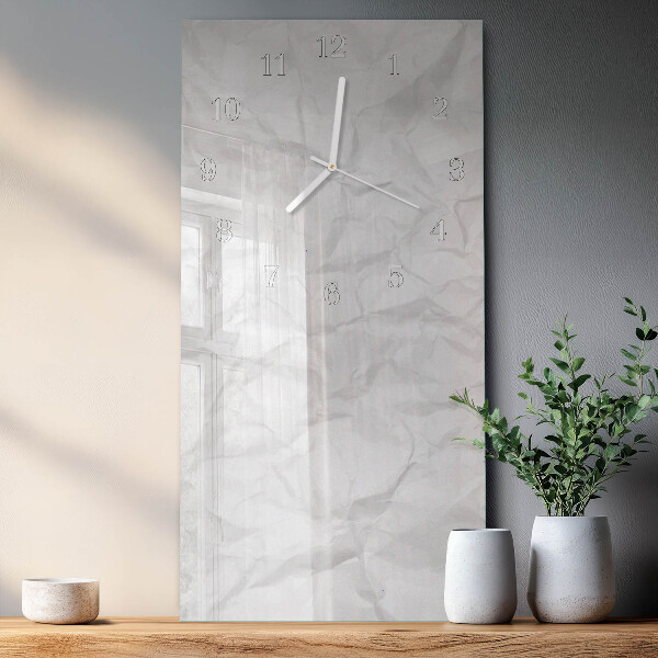 Vertikale Uhr Papier