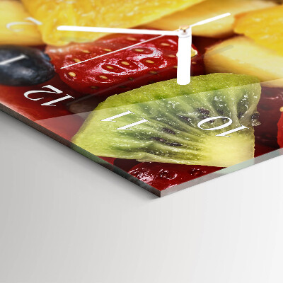 Horizontale Uhr Obstsalat