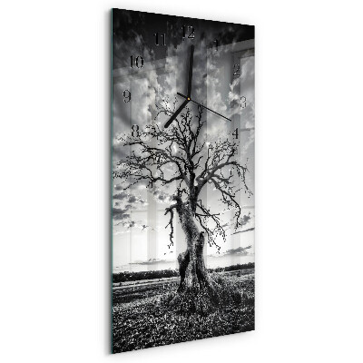 Vertikale Uhr Baum