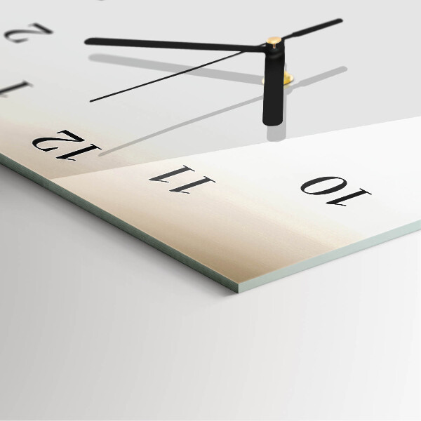 Vertikale Uhr Abstrakte Linien