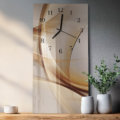 Vertikale Uhr Abstraktion