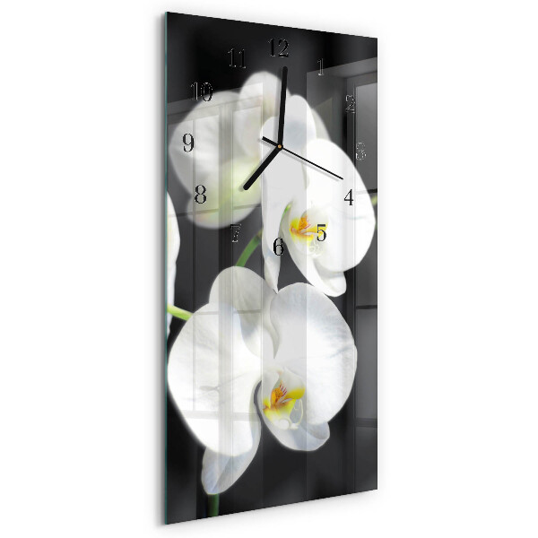 Vertikale Uhr Orchidee