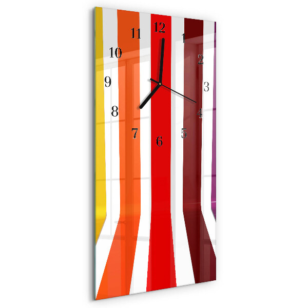 Vertikale Uhr Streifen