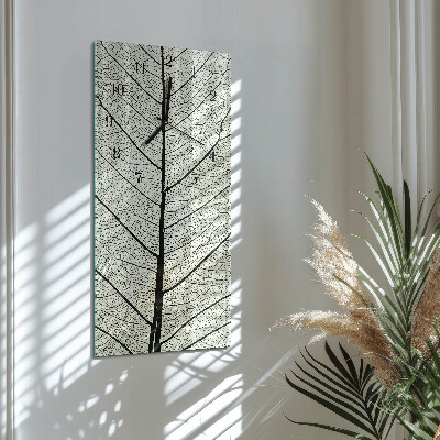 Vertikale Uhr Blatt