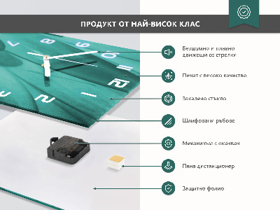 Vertikale Uhr Muster