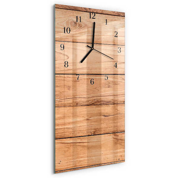 Vertikale Uhr Holzpaneele