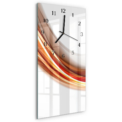 Vertikale Uhr Abstrakte Linien