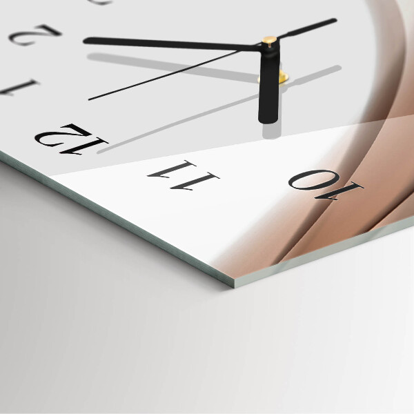 Vertikale Uhr Abstrakte Linien