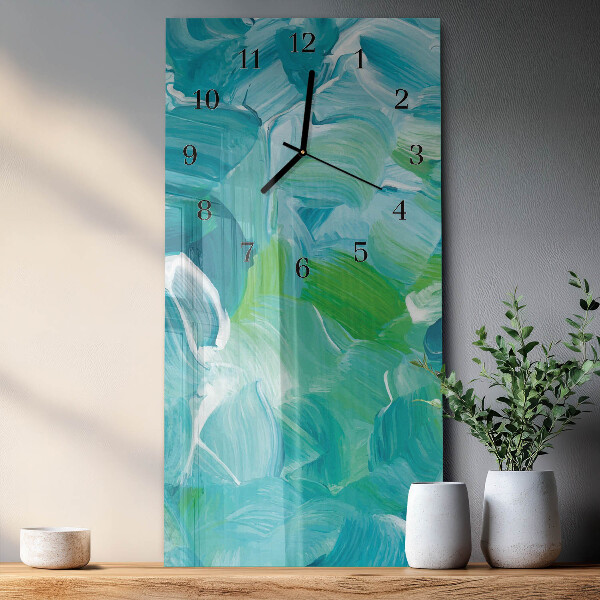 Vertikale Uhr Welle