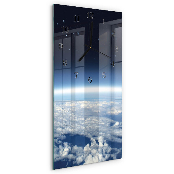 Vertikale Uhr Das Universum der Erde