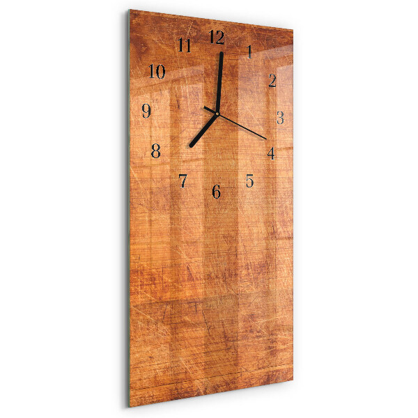 Vertikale Uhr Holzbretter