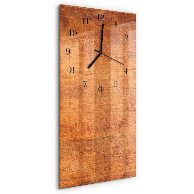 Vertikale Uhr Holzbretter