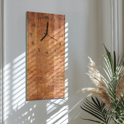 Vertikale Uhr Holzbretter