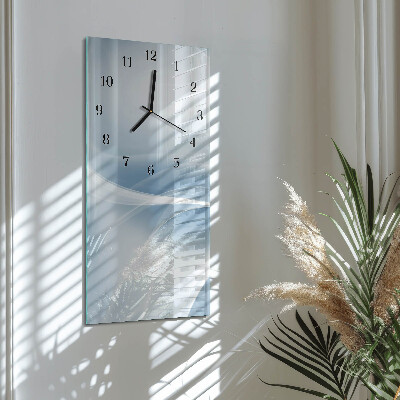 Vertikale Uhr Abstrakte Linien